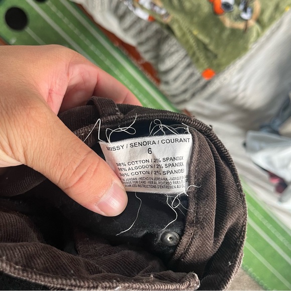 Bandolino Brown Corduroy Pants - Picture 4 of 4